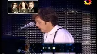 Paul McCartney Ob-la-di, Ob-la,da / Back in the U.S.S.R. / Let It Be Argentina 11-nov-2010