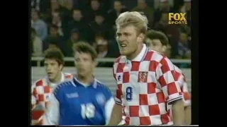 Croatia v Denmark 1997 in Poljud, Split, Croatia