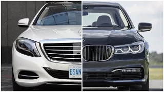 2017 MERCEDES S-class vs. BMW 7-Series: A COMPLETELY OBNOXIOUS, ELITIST and UNPROFESSIONAL REVIEW