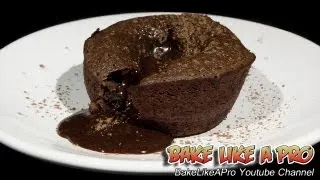 Molten Chocolate Lava Cakes Recipe - Cupcake Tins !