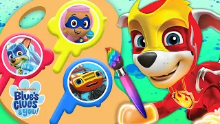 Guess the Missing Superhero Colors ⚡️ w/ PAW Patrol Mighty Pups & Bubble Guppies! #13 | Nick Jr.
