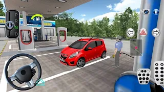 ✔️3D Driving Class - Gas Station Funny Driving Car Games Android Gameplay #ifgaming ♥️