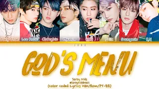 STRAY KIDS (스트레이 키즈) - GOD'S MENU (神메뉴) (Color Coded Lyrics Han/Rom/Tradução)