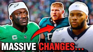 EAGLES REVEAL NEW OFFENSIVE STARTER?! 👀 AJ Brown SHUTS DOWN Trade Rumors & MORE! (ft. Steen, Cam)