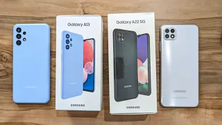 Samsung Galaxy A13 4G vs Samsung Galaxy A22 5G