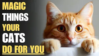 16 things your cats do for YOU without you knowing | Magic of cats