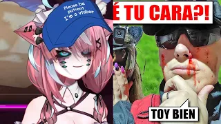 Emikukis REACCIONA "EMIKUKIS me PERFORÓ la CARA -  Yio vs Emikukis MAID IRL"