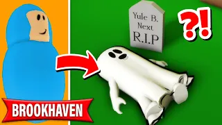 Von GEBURT zu TOD als GEIST (Roblox Brookhaven)