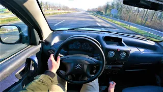 🔥 Citroën Berlingo 1.9D 70 2003 DW8 Diesel POV Driving HD 4K سيتروين