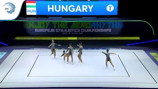 Hungary - 2019 Aerobics Junior European bronze medallists, groups