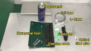 What tools needed to repair fiber laser source?