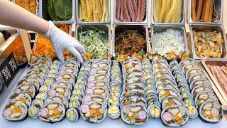 Best Korean Street Food! STREET FOOD KOREA + My New Favorite Korean Food! / 김밥부터 만두까지 맛있는 한국음식 몰아보기