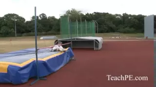 Improving your High Jump Technique - Scissor Drill