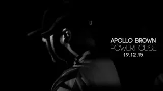Apollo Brown live in Powerhouse Moscow