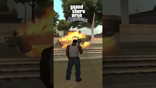 Evolution of ‘vehicle explosion using rocket launcher’ in GTA #shorts #gta