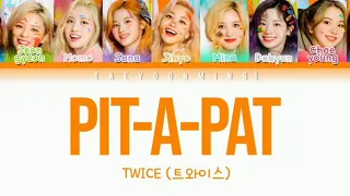 Twice - Pit-A-Pat Lyrics (Color Coded Lyrics Han/Rom/Pt-Br)