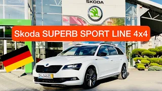 SKODA SUPERB SPORT LINE 4x4 190к.с. з Німеччини на продаж