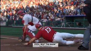 St. Louis Cardinals vs Philadelphia Phillies! MLB the Show 24! 4K!