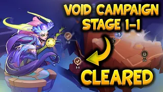 Void Campaign 1-1 Clear Guide (1-1-1 to 1-1-10) - Idle Heroes