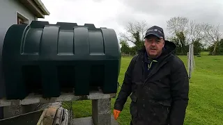 Replacement of a cracked oil storage tank in Kilbride, Co. Meath