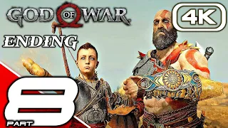 GOD OF WAR PC Gameplay Walkthrough Part 8 FINAL (4K 60FPS ULTRA SETTINGS) No Commentary