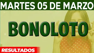 Resultado del sorteo Bonoloto del Martes 5 de Marzo del 2024.