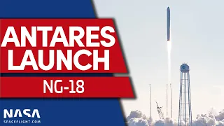 Antares Launches Cygnus NG-18 to Space Station