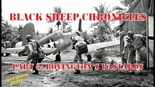 F4U Corsairs rare footage! Black Sheep Chronicles, VMF-214 Episode 3