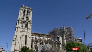 Notre Dame bell to ring out in pandemic after fire last year (France) - BBC - 15th April 2020 (7)