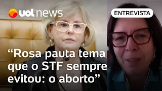 Aborto: Rosa dá voto histórico em tema do qual STF sempre fugiu de discutir, diz Bergamo