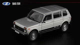 Плюс полметра: пятидверная «Нива» ВАЗ-2131 • Lada 4x4 5d • Автолегенды Новая эпоха 6 • Модели 1:43