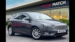 Approved Used Ford Focus 1.0T EcoBoost Titanium | Motor Match Stockport