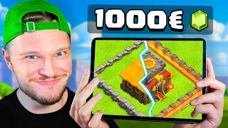 J'ai DÉPENSÉ 1000€ pour TERMINER Clash of Clans !