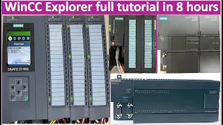 WinCC Explorer full tutorial in 8 hours start from beginner and easy to learn