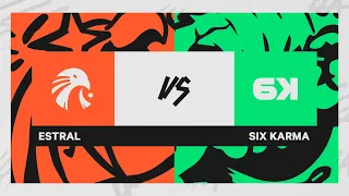 Estral Esports vs Six Karma | #LLA Apertura 2023 |  Semana 7 Día 2 Partida 1