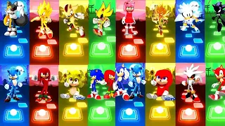 All Sonic Videos Megamix  Tails Exe 🆚 Super Sonic 🆚 Sonic Hedgehog 🆚 Sonic 🆚 Amy 🆚 Sonic Knuckles