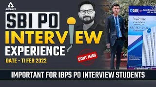 SBI PO Interview Experience (11 FEB 2022) | Questions & Answers | IBPS PO Interview | Saurav Singh