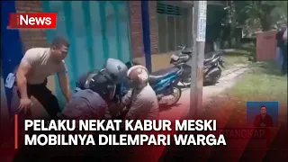 Aksi Kejar-kejaran Polisi dengan Terduga Bandar Narkoba di Tebing Tinggi