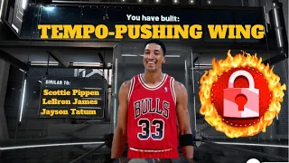 *NEW* RARE TEMPO-PUSHING WING BUILD IN NBA 2K23! SUPER RARE OVERPOWERED DEMIGOD BUILD IN NBA 2K23!