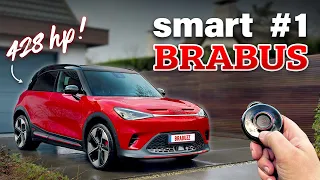 2024 Smart #1 BRABUS (428 л.с.) - POV тест-драйв!