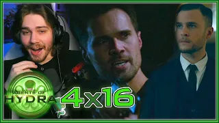 MCU FAN Watches AGENTS OF SHIELD 4x16 For The First Time! | Agents Of HYDRA 4x16 REACTION!!