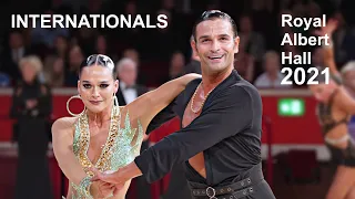 Nino Langella & Andra Vaidilaite (ITA) - Internationals 2021 - Professional Latin | QF Rumba