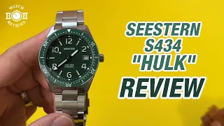 Is this the "GREEN" watch you've been waiting for? | Seestern S434 review