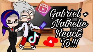 Gabriel and Nathelie React to ??? (Not original)| GCRV 1 | Lasybee |