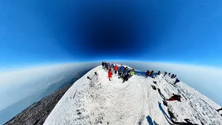 Mt Ararat (Ağrı Dağı) the top of the highest mountain in Turkey