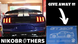 Rebuilding wrecked 2016 Ford Mustang gt350R part 6