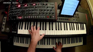 Guide Vocal by Genesis - Tony Banks keyboard cover and tutorial
