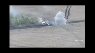 Танковий бій, ЗСУ знищують танк окупантів.Слава Україні!