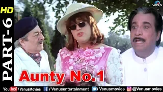 Aunty No.1 - Part 6 | Govinda | Kader Khan | Superhit Bollywood Comedy Movie Scenes