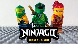 Lloyd fights crime - LEGO Ninjago Dragons Rising COMPILATION